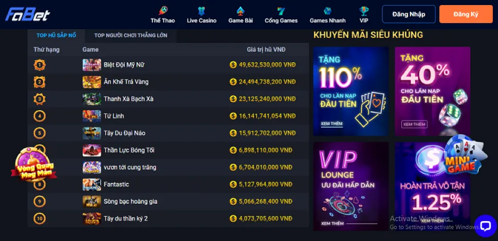 Hình ảnh động lực khuyến khích người chơi đăng ký tham gia chương trình VIP của game EV99